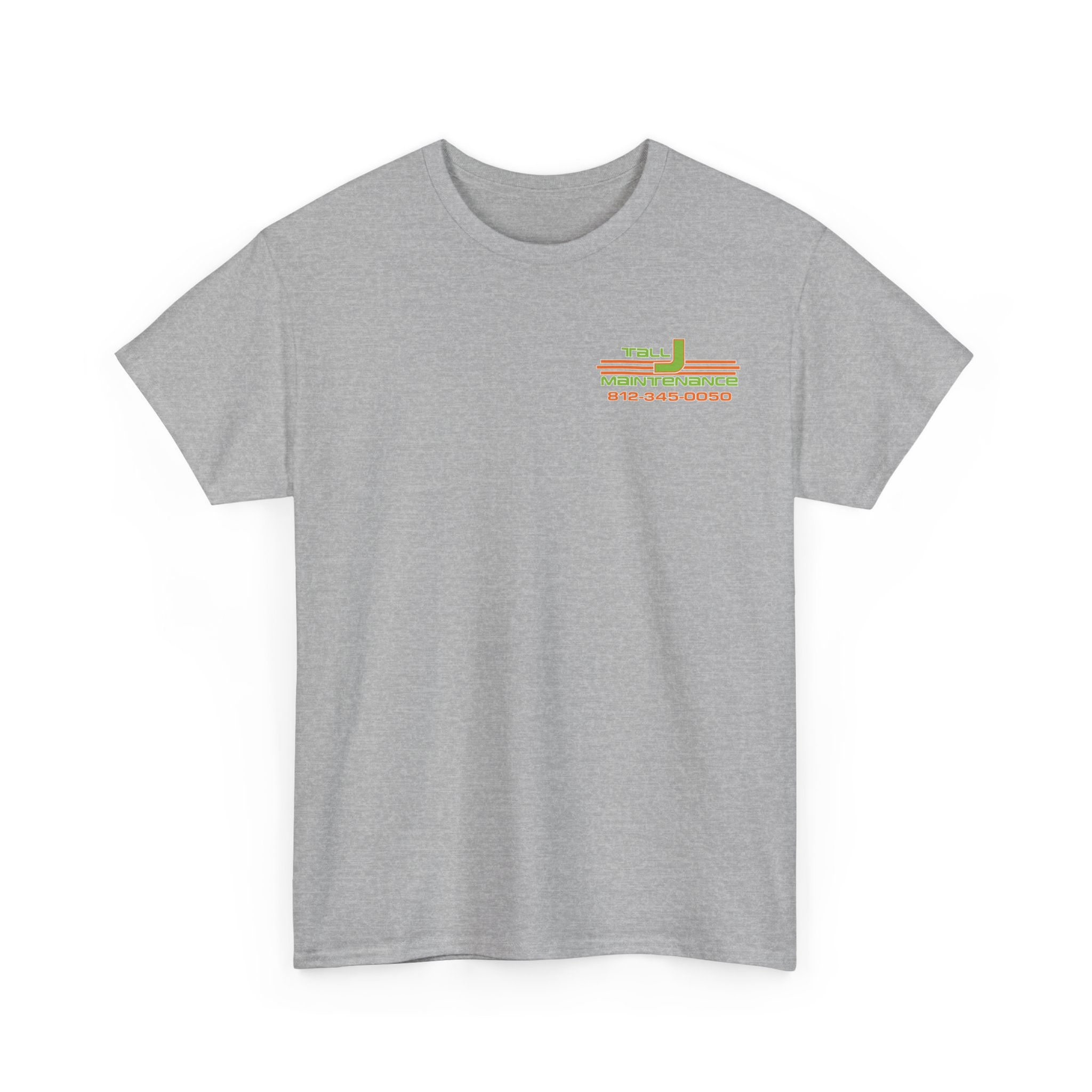 Tall J Maintenance logo T-shirt