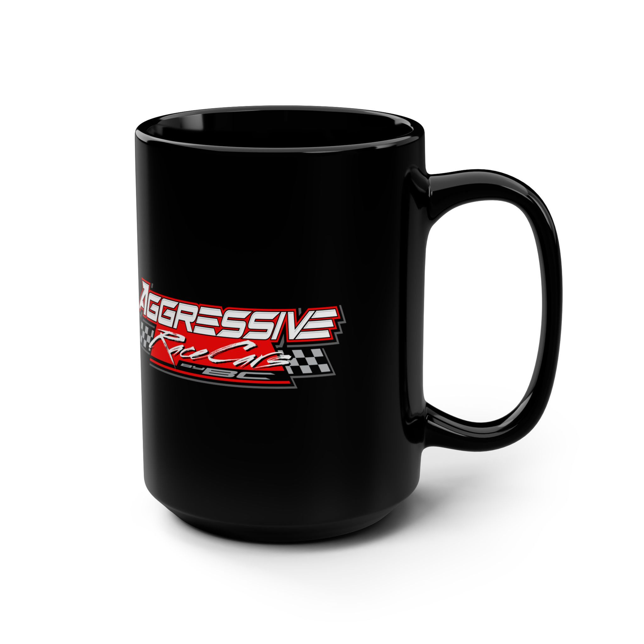Aggressive / Brad Cummings Black Mug, 15oz