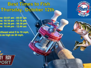 Best Times To Fish