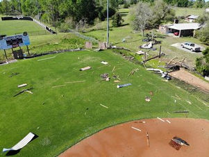Drone Footage of Clarkdale School Damage