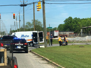 Thursday afternoon Bicyclist Hit