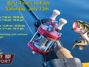 Best Times To Fish 
