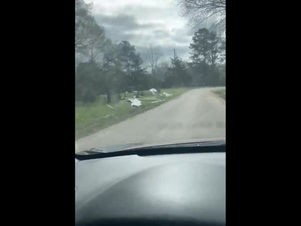 Damage on Mini Farm Road- South Lauderdale County 