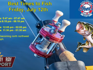 Best Times To Fish 