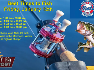 Best Times To Fish 