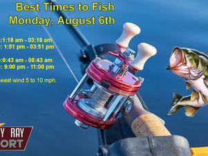 Best Times To Fish 