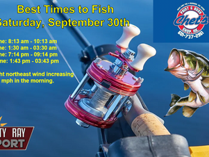 Best Times To Fish Today