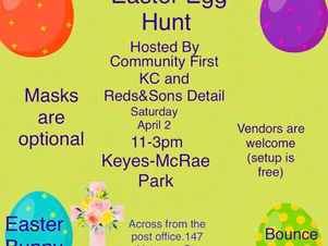 Easter Egg Hunt in Dekalb April 2nd 