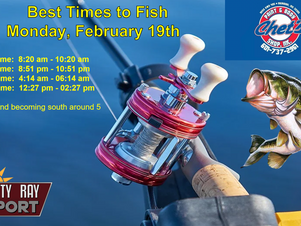 Best Times To Fish 