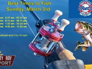 Best Times To Fish 