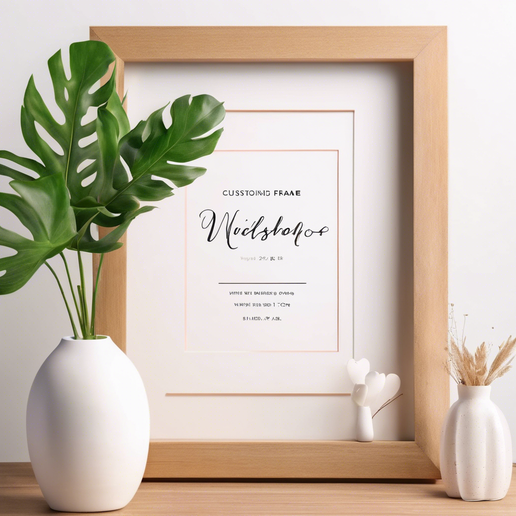 Customized Wedding Photo Frame