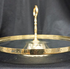 Gold Banded Platter