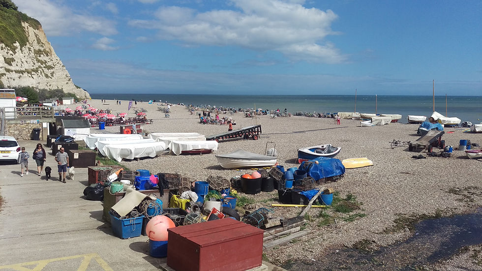 Another Perfect dayslikethis.life Family Day on Beer Beach in East Devon