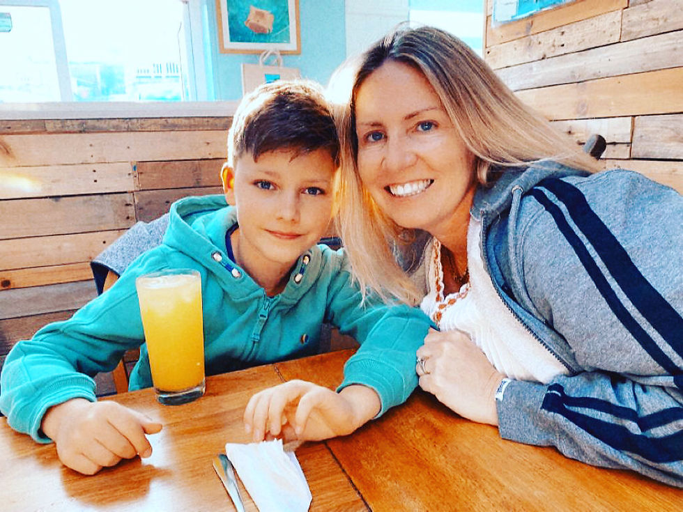 Vikki and George In Seaton, East Devon