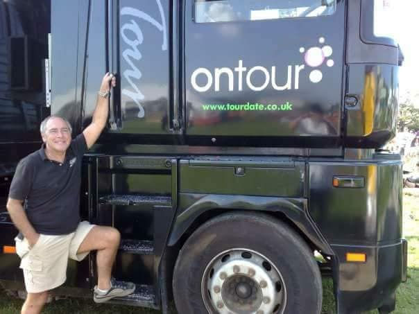 Brett's Dad Bobby The Roadshow HGV Driver
