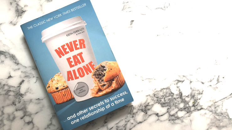 never eat alone business book