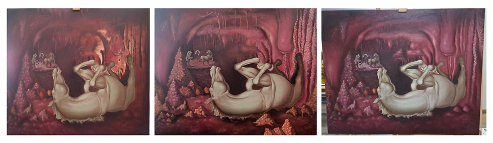 Credit: "Process of 'Bedsores / Pressure Ulcers'" Jenny (Instagram @_cocom.70k_)