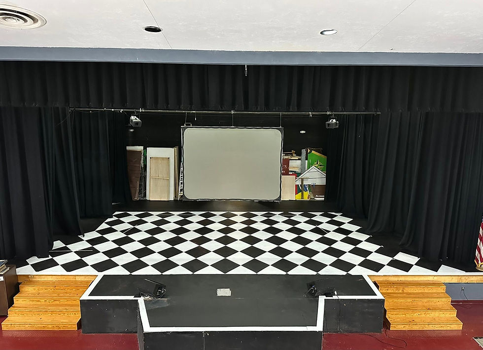 Baker County High School Empty Stage