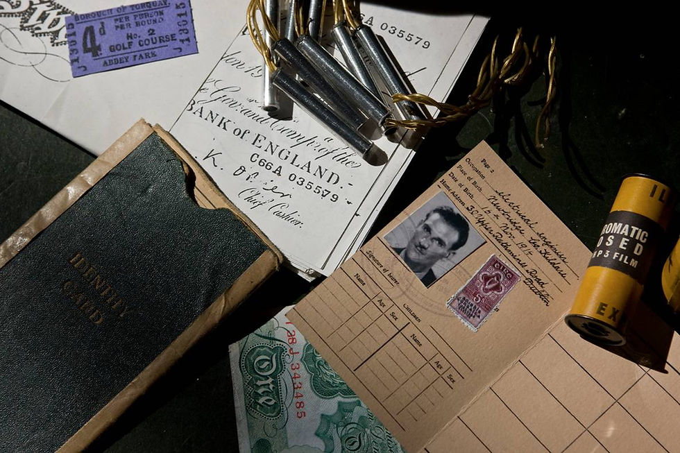Eddie Chapman's False Identity Card