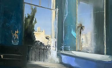 Peinture Intérieur Huile sur toile