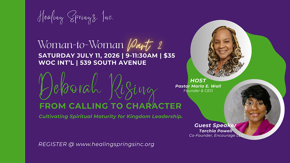 Deborah Rising: From Calling to Character
