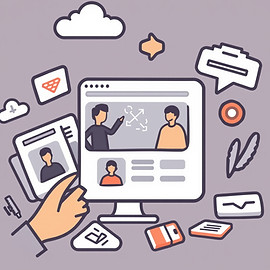 an icon showing digital Campaigns that s