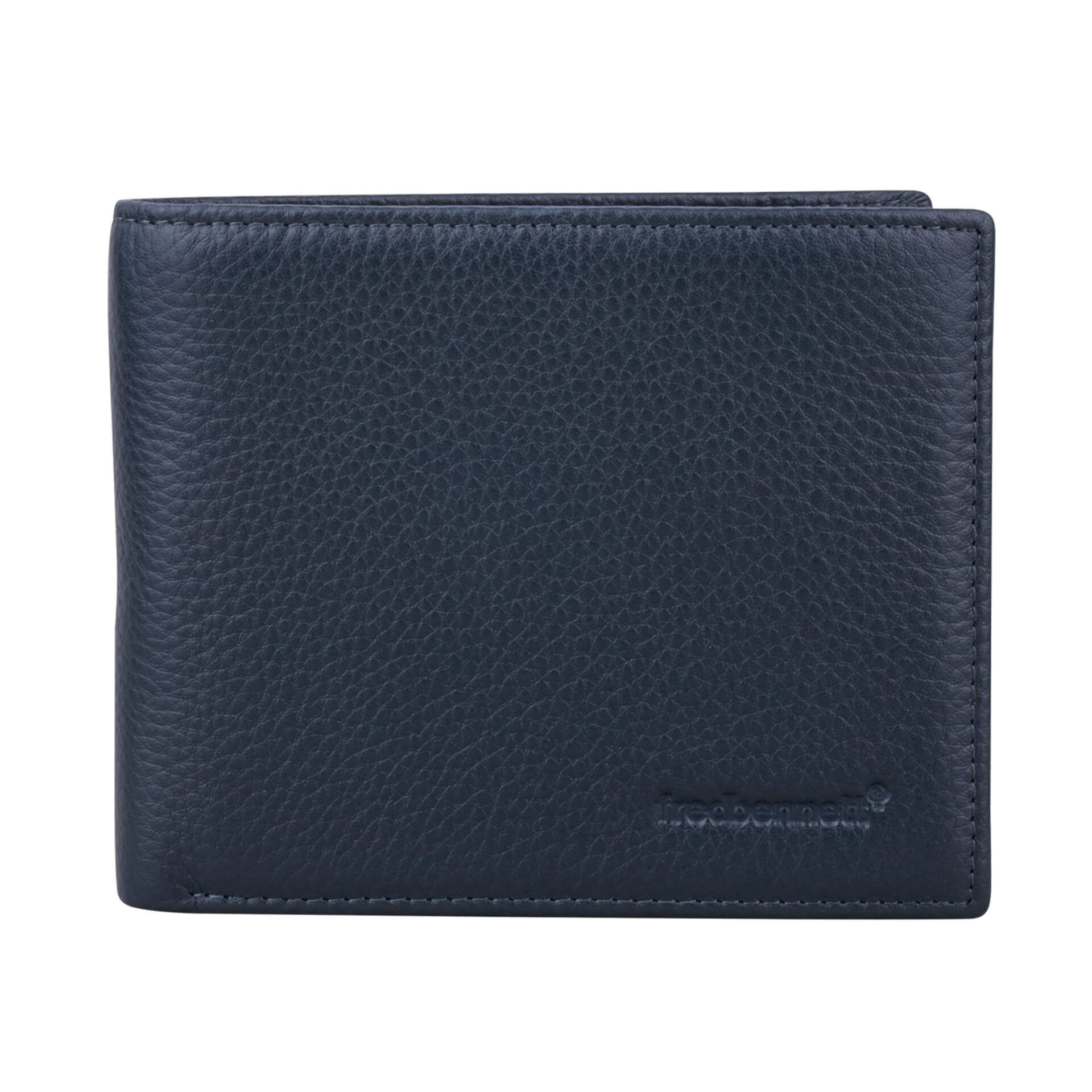 Blue Leather Wallet