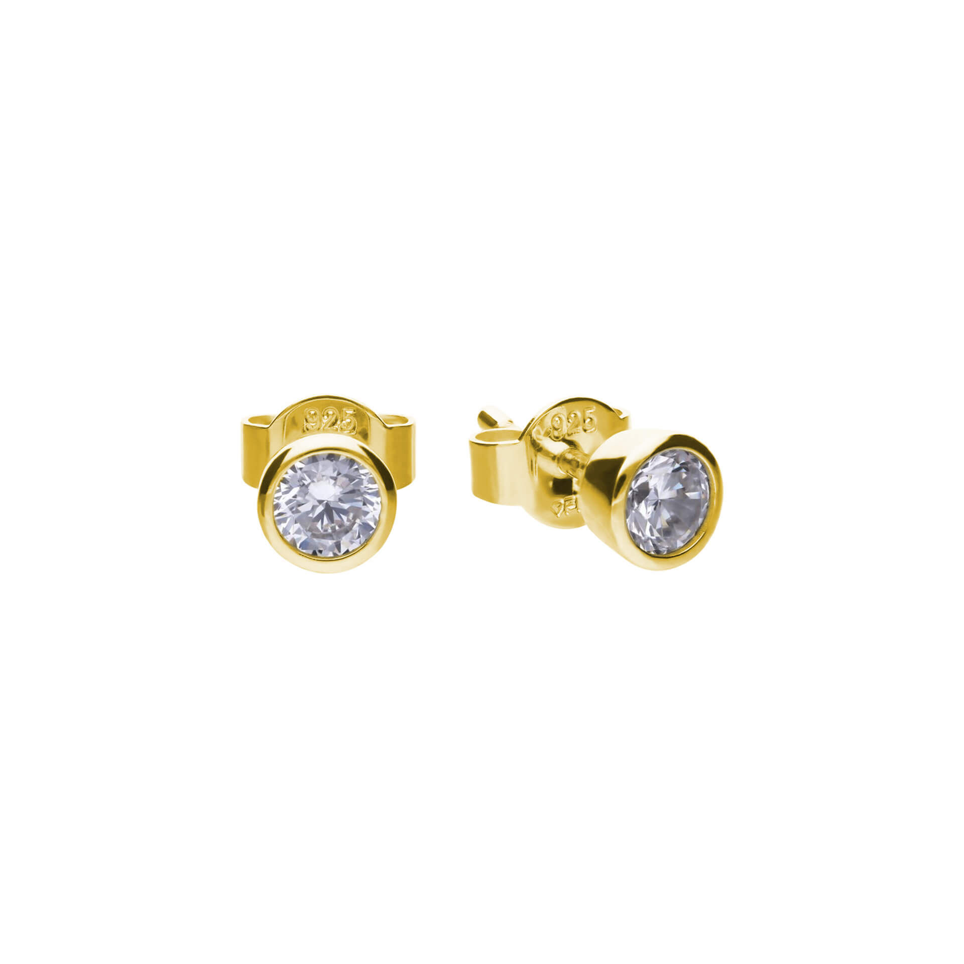 Diamonfire Bezel Set 0.25ct Stud Earrings