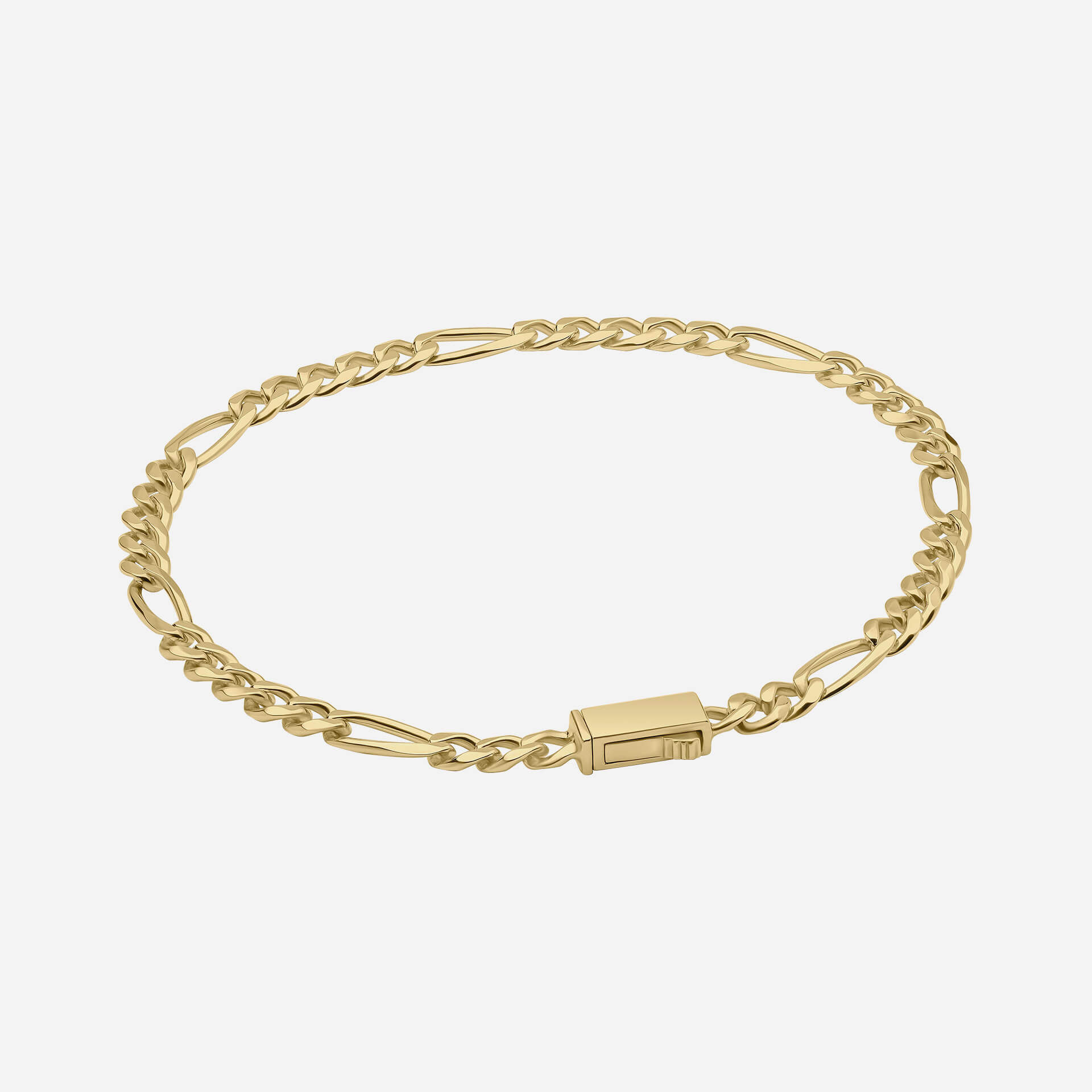 Fred Bennett Figaro Chain Bracelet with Box Lock Clasp