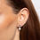 Thumbnail: Laura Ashley Hartley Check Mabe Pearl Drop Earrings