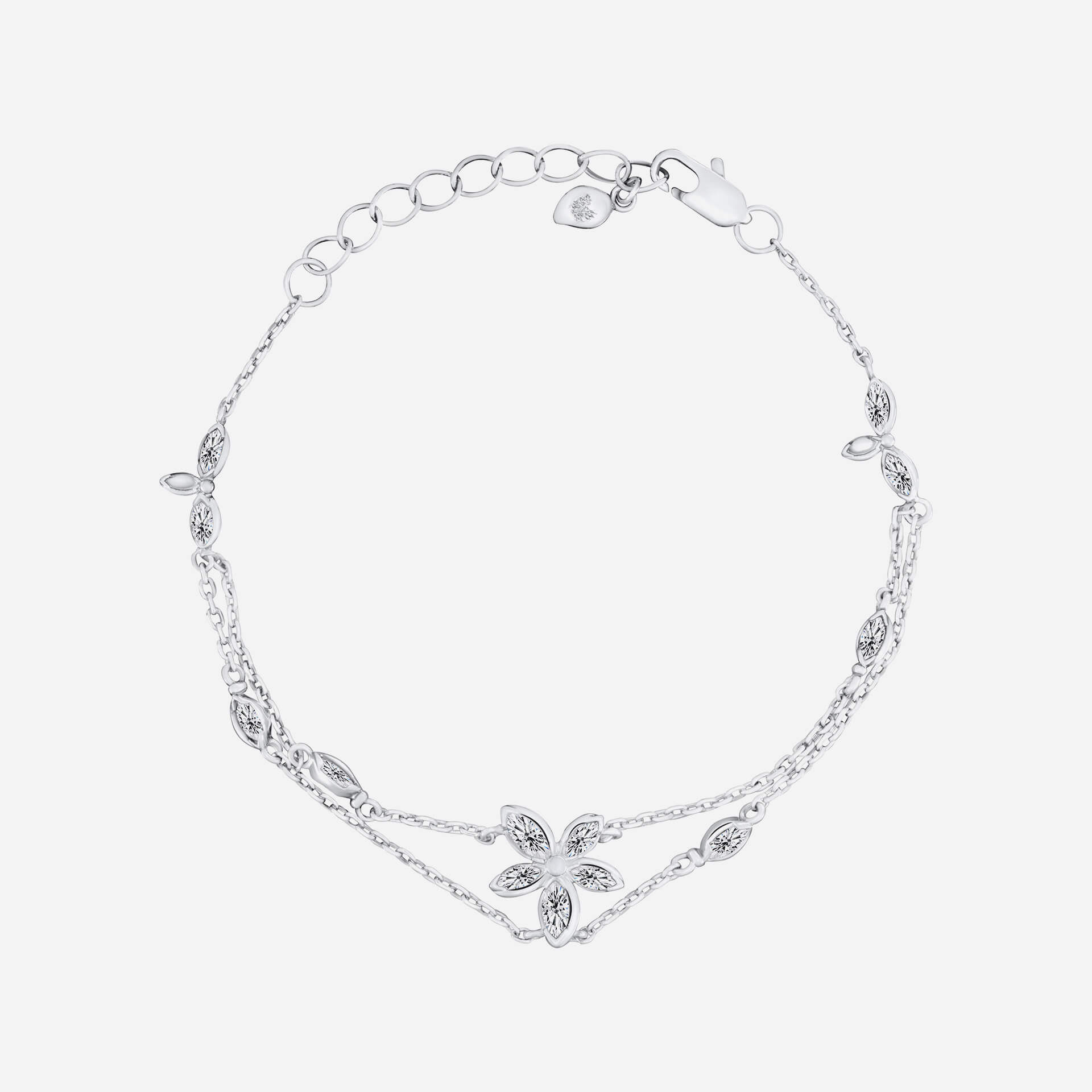 Laura Ashley Tumbling Floral Bracelet