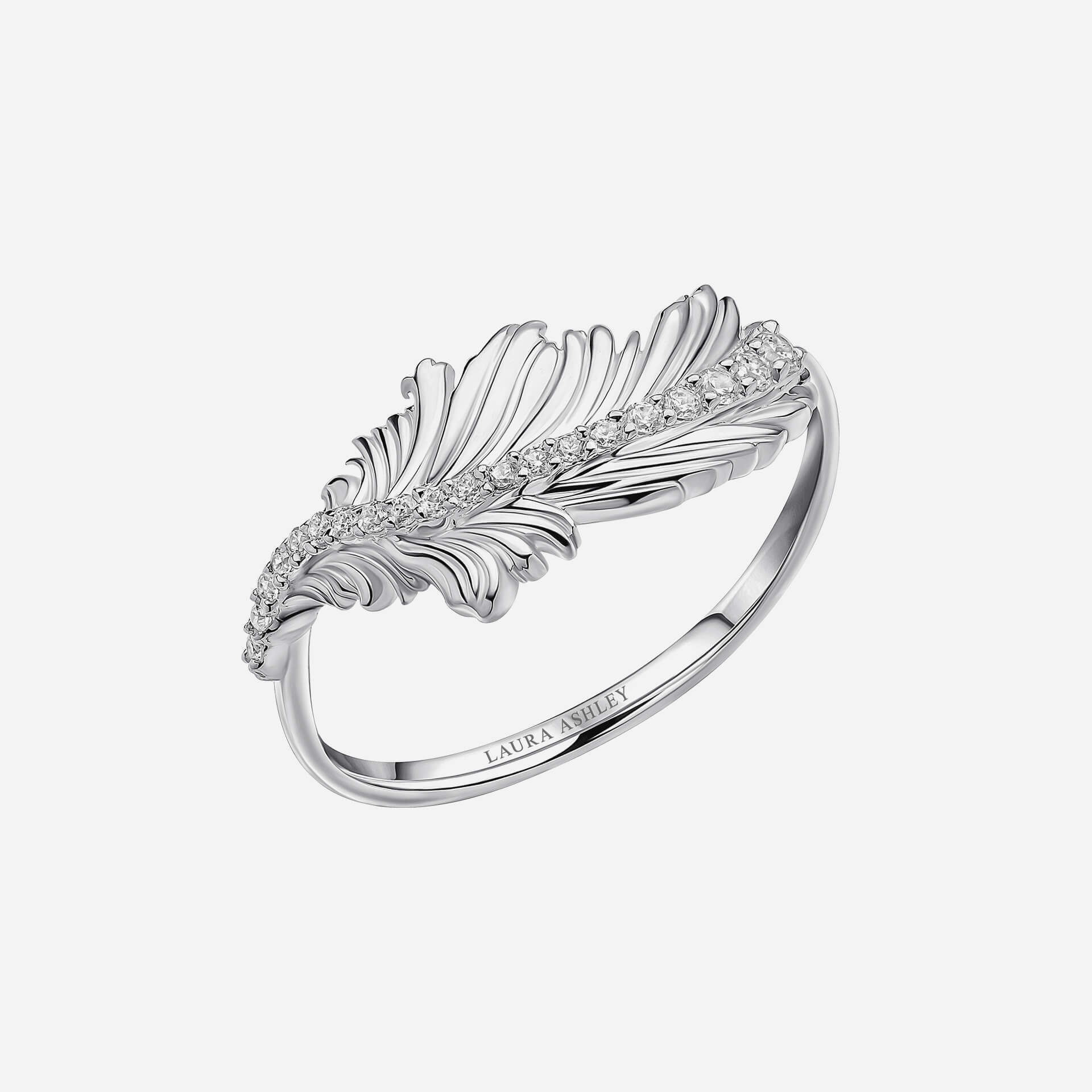 Laura Ashley Plume Feather Ring