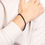Thumbnail: Fred Bennett Black CZ and Stainless Steel Tennis Bracelet