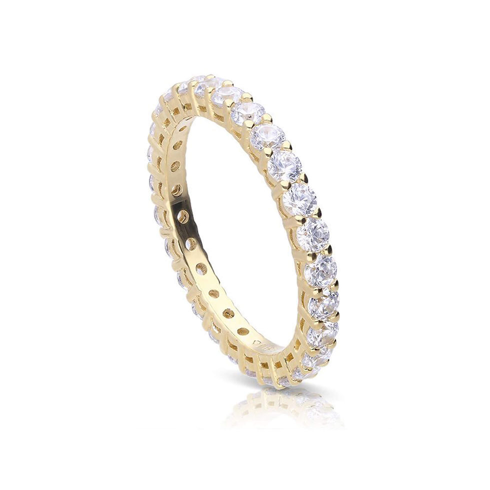 Thumbnail: Diamonfire Zirconia Eternity Ring