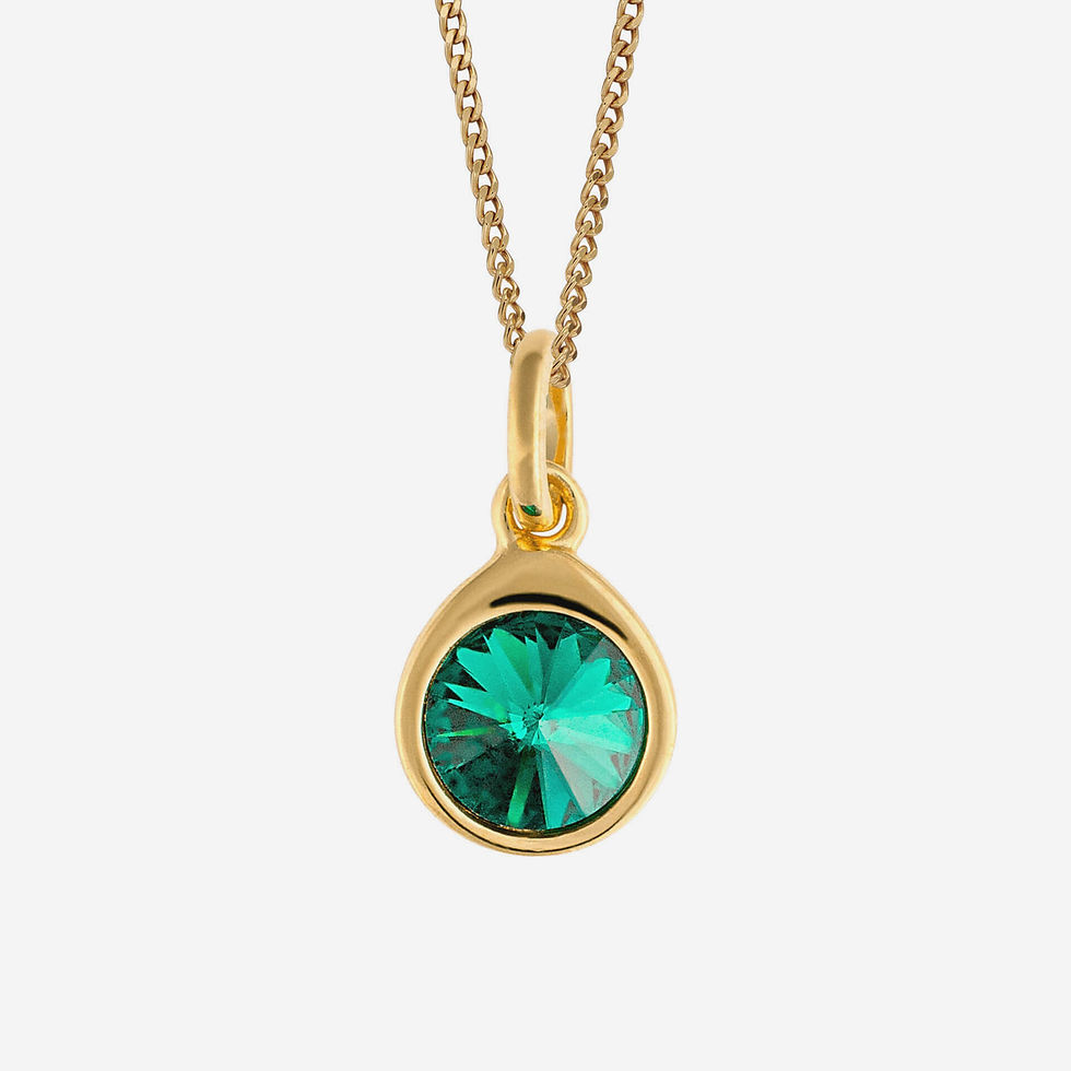 Thumbnail: CZ Crystal Drop Necklace