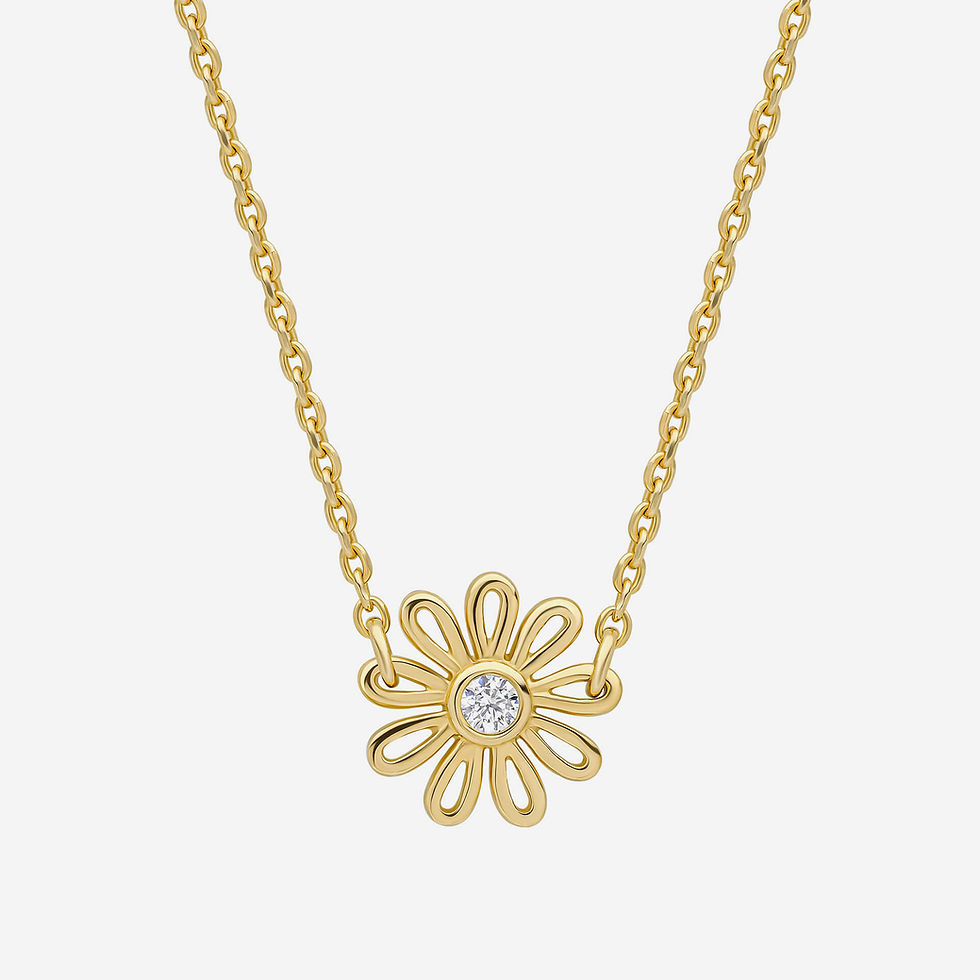 Thumbnail: Laura Ashley Thorncliff Daisy Necklace