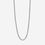 Thumbnail: Fred Bennett Smaller Fit Stainless Steel Wheat Chain Necklace