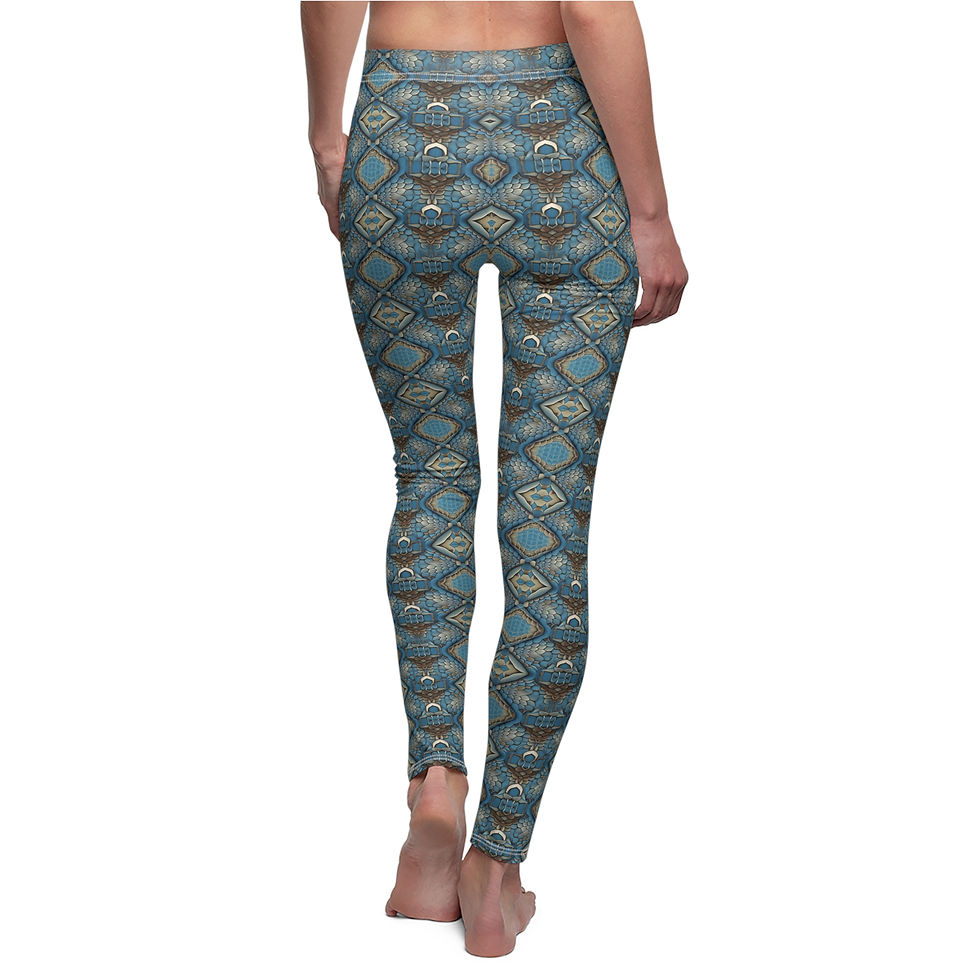 Bohemian Print Women's Casual Leggings - Stylish Comfort for Everyday Wear
