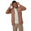 Thumbnail: Men’s windbreaker, orange and brown vertical lines