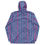 Thumbnail: Men’s windbreaker, pink and blue wavy lines