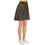 Thumbnail: Skater Skirt, Colorful Vertical Lines