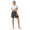 Thumbnail: All-Over Print Unisex Athletic Long Shorts, Back And Intermittent White