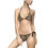 Thumbnail: Women's Bikini Swimsuit Alligator, Crocodile Skin Pattern