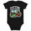 Thumbnail: Organic cotton baby bodysuit, Car racing retro video game design