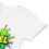 Thumbnail: Organic cotton baby bodysuit, colorful "Level Up" bursting design