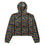 Thumbnail: Women’s cropped windbreaker, rainbow glossy with zippers
