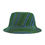 Thumbnail: Vibrant Striped Bucket Hat for Summer Fun, Green Blue