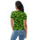 Thumbnail: Women's T-shirt, Neon Green On Black Background