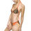 Thumbnail: Women's Bikini Swimsuit Alligator, Crocodile Skin Pattern