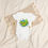 Thumbnail: Organic cotton baby bodysuit, colorful "Level Up" bursting design